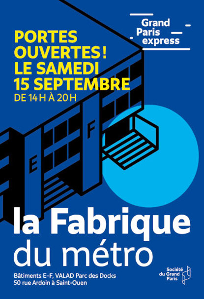 Exposition La Fabrique Du Métro au VALAD Parc des Docks à Saint-Ouen