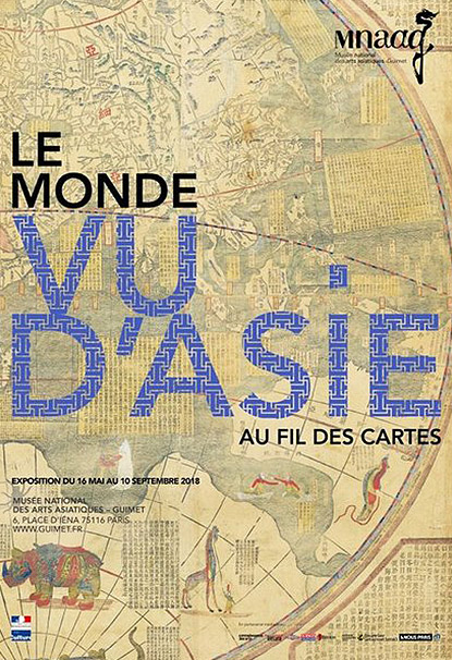 Exposition Le Monde Vu D'Asie au Musée National des Arts Asiatiques Guimet à Paris