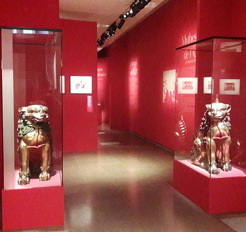Exposition 113 Ors D'Asie au Musée National des Arts Asiatiques Guimet à Paris