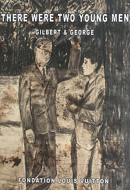 Exposition Gilbert & Georges There Were Two Young Men à la Fondation Vuitton à Paris