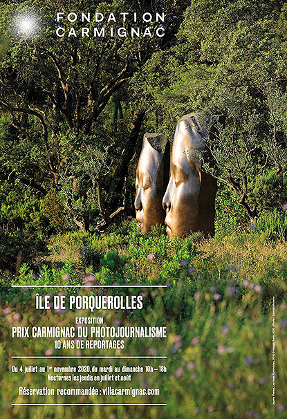 Exposition "Prix Carmignac Du Photojournalisme - 10 Ans De Reportages" à la Fondation Carmignac à Porquerolles