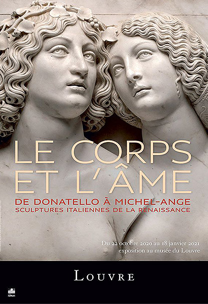 Exposition "Le Corps et l'Âme" au Musée du Louvre Hall Napoléon à Paris