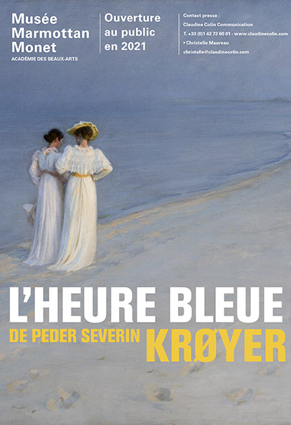 Exposition "L'heure bleue de Kroyer" au Musée Marmottan-Monet à Paris