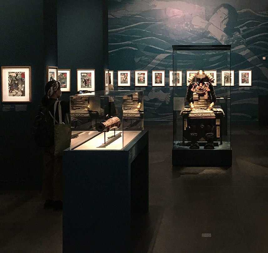 Exposition "Voyage sur la route du Kisokaido - De Hiroshige à Kuniyoshi" au Musée Cernuschi à Paris