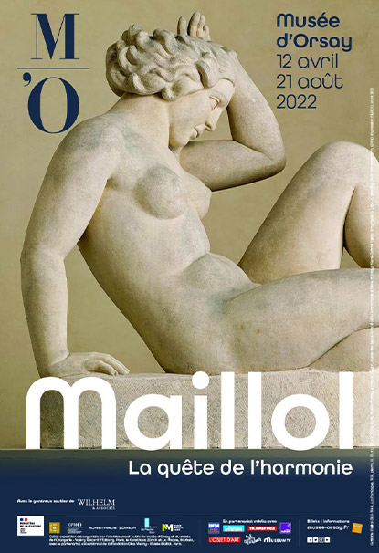 Exposition "ARISTIDE MAILLOL (1861-1944). La quête de l'harmonie" au Musée d'Orsay à Paris