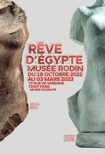 Exposition "Rêve d’Égypte" au Musée Rodin à Paris