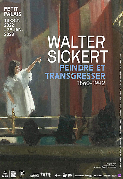 WALTER SICKERT – PEINDRE ET TRANSGRESSER (1860-1942)