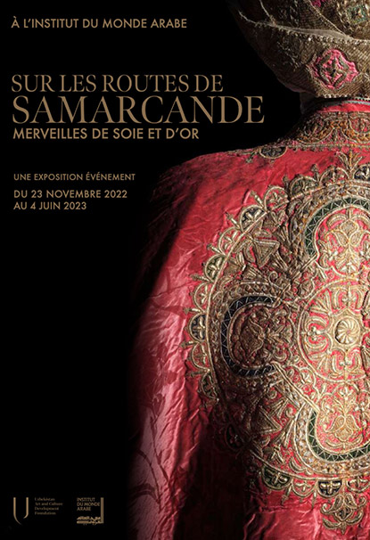 Exposition "Sur les routes de Samarcande" à l'Institut du Monde Arabe à Paris