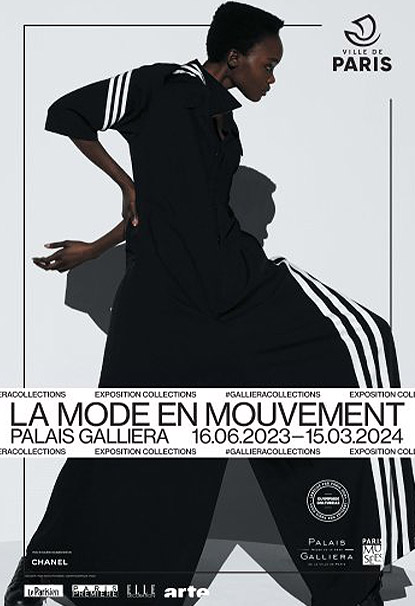 Exposition temporaire "La mode en mouvement" au Palais Galliera à Paris