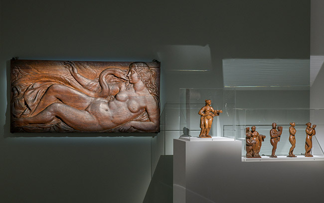 Exposition "Guino - Renoir, La couleur de la sculpture" au musée Hyacinthe Rigaud à Perpignan