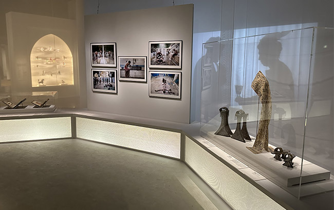 Exposition temporaire "Parfums d'Orient" à l'Institut du Monde Arabe à Paris