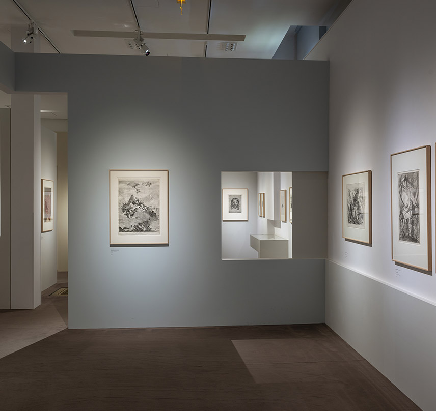 Exposition temporaire "Graver la lumière - L'estampe en 100 chefs-d’œuvre, de Dürer à Picasso" au Musée Marmottan Monet à Paris