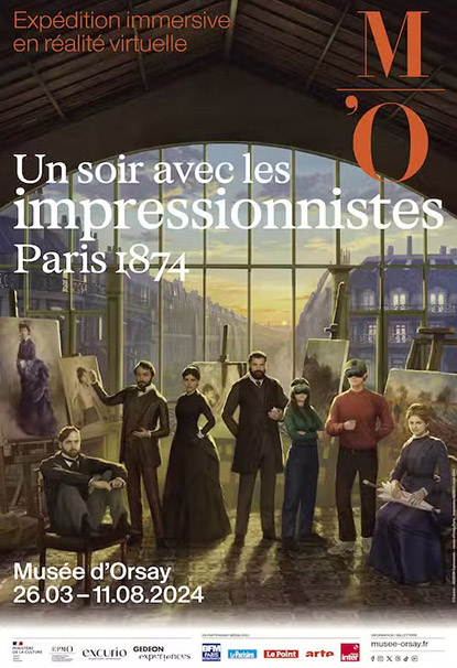 UN SOIR AVEC LES IMPRESSIONNISTES : PARIS 1874