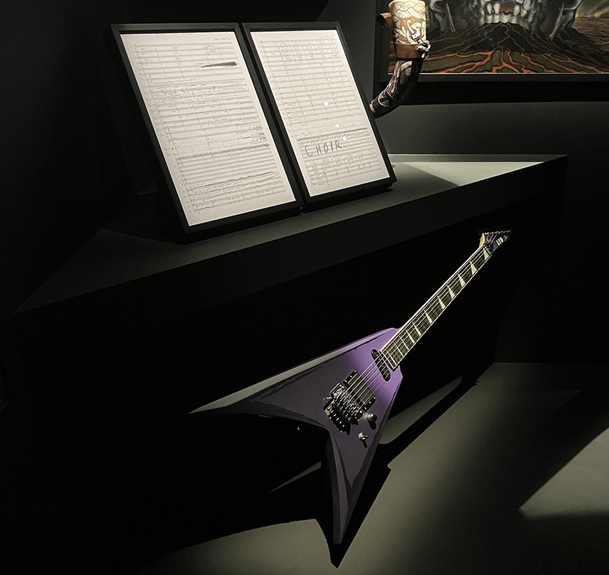 Exposition temporaire " Metal : Diabolus in musica " à la Philharmonie de Paris