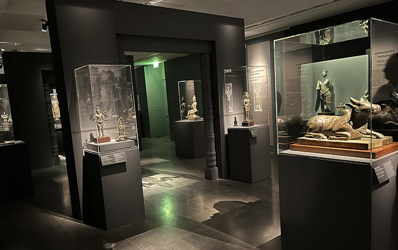 Exposition temporaire "Bronzes royaux d'Angkor" au Musée Guimet à Paris