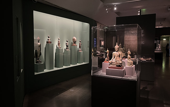 Exposition temporaire "Bronzes royaux d'Angkor" au Musée Guimet à Paris