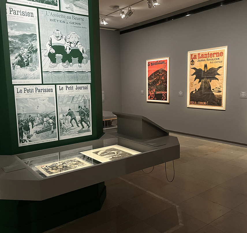 Exposition temporaire "L'art est dans la rue" au Musée d'Orsay à Paris
