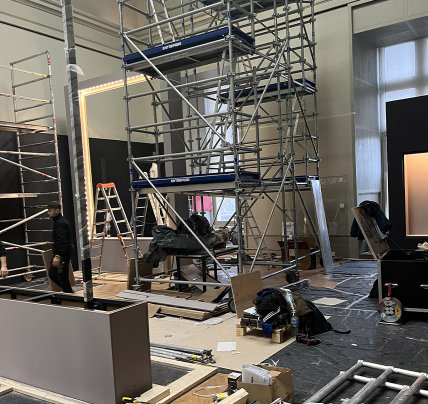 Exposition temporaire "Revoir Cimabue" au Musée du Louvre à Paris