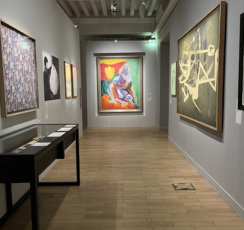 Exposition temporaire "Un exil combattant - Les artistes et la France 1939-1945" au Musée de l'Armée à Paris