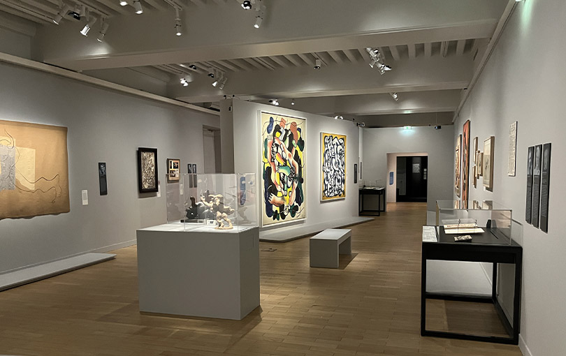 Exposition temporaire "Un exil combattant - Les artistes et la France 1939-1945" au Musée de l'Armée à Paris