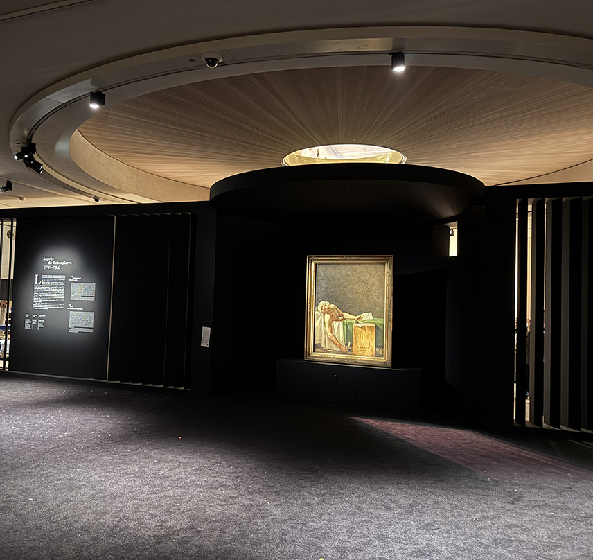 Exposition temporaire "Jacques-Louis David" au Musée du Louvre à Paris Exposition temporaire "Jacques-Louis David" au Musée du Louvre à Paris