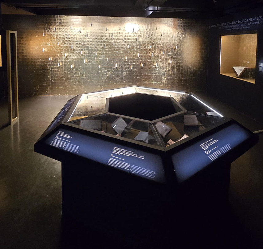 Exposition temporaire "Le mystère Cléopâtre" à l'Institut du Monde Arabe à Paris Exposition temporaire "Le mystère Cléopâtre" à l'Institut du Monde Arabe à Paris