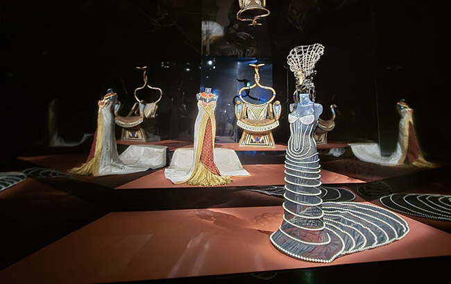 Exposition temporaire "Le mystère Cléopâtre" à l'Institut du Monde Arabe à Paris Exposition temporaire "Le mystère Cléopâtre" à l'Institut du Monde Arabe à Paris