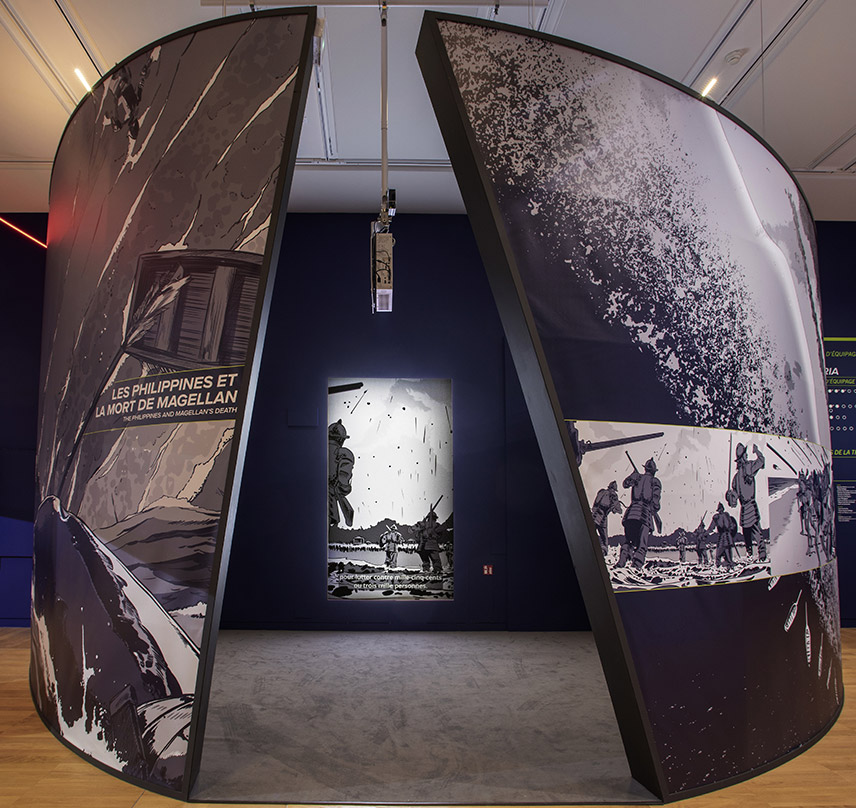 Exposition temporaire "Magellan, un voyage qui changea le monde" au Musée National de la Marine à Paris