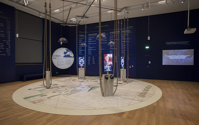 Exposition temporaire "Magellan, un voyage qui changea le monde" au Musée National de la Marine à Paris