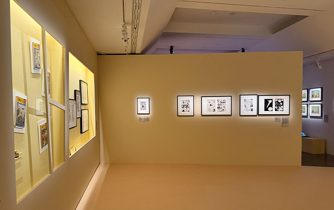 Exposition temporaire "Manga, tout un art ! " au Musée Guimet à Paris