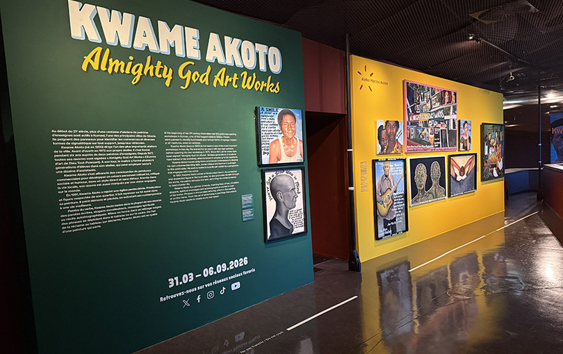 Exposition temporaire "KWAME AKOTO - Almighty God Art Works" au Musée du Quai Branly Jacques Chirac à Paris Exposition temporaire "KWAME AKOTO - Almighty God Art Works" au Musée du Quai Branly Jacques Chirac à Paris