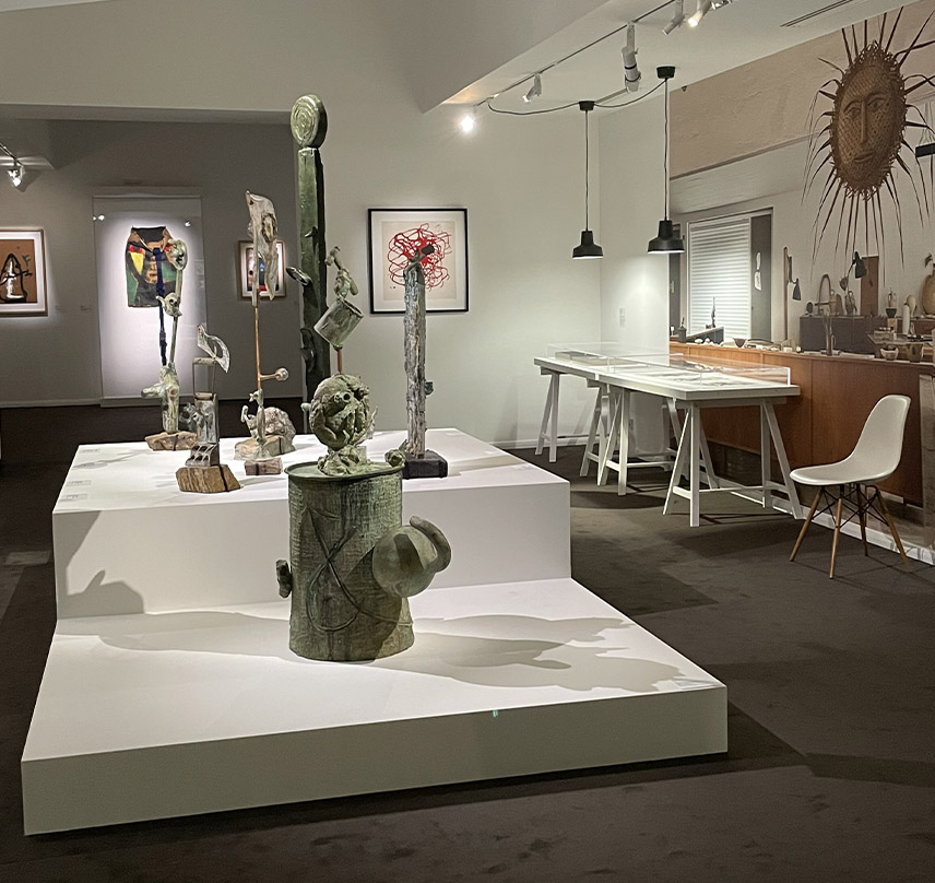 Exposition temporaire "Joan Miro. Majorque, l'atelier des rêves" au Musée d'art Hyacinthe Rigaud de Perpignan