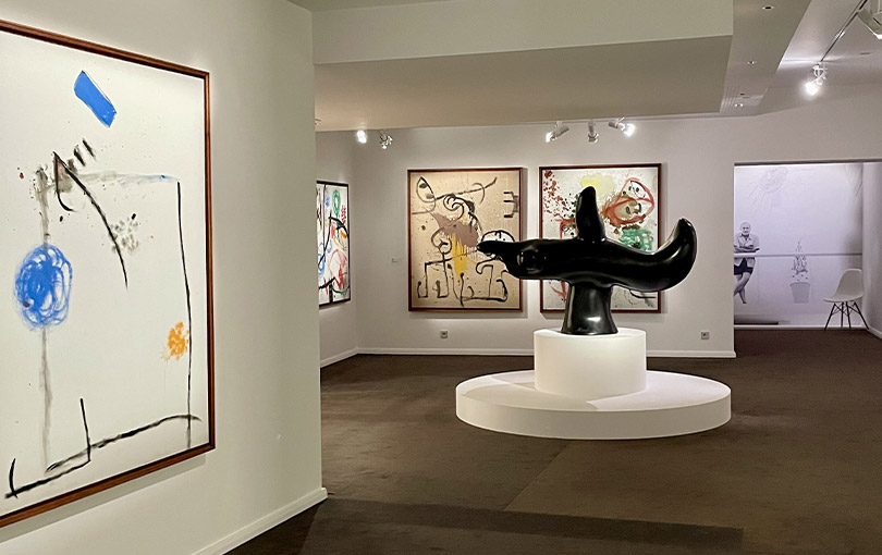Exposition temporaire "Joan Miro. Majorque, l'atelier des rêves" au Musée d'art Hyacinthe Rigaud de Perpignan