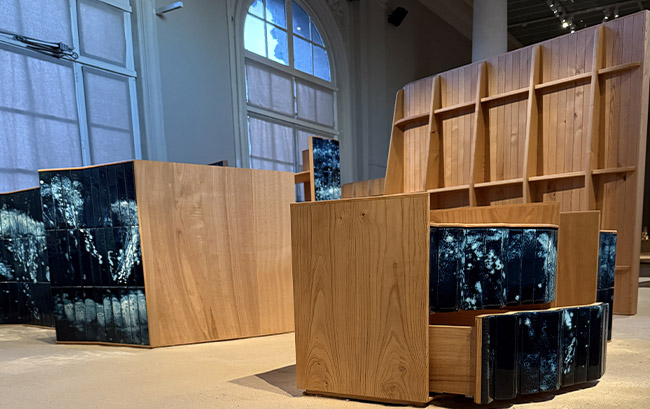 Exposition temporaire "Made in situ" à la Galerie des Gobelins à Paris Exposition temporaire "Made in situ" à la Galerie des Gobelins à Paris